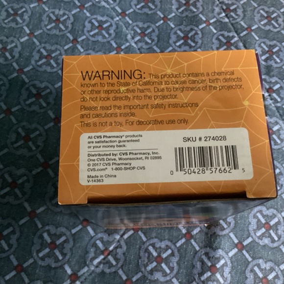 Spooky Village Halloween Pumpkin Projector NEW in box - Picture 9 of 9